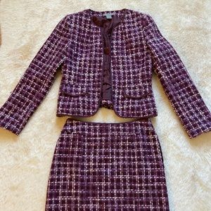 Vintage Ann Taylor Blazer & Skirt